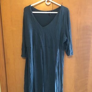 Torrid Blue Sweater Dress. Size 3.